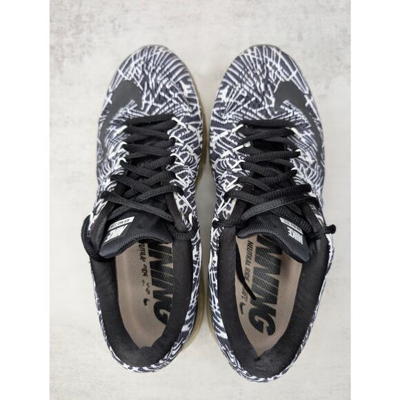 Nike Womens Air Max 2016 Print - US 8.5 Black White 818101-100 - Picture 6 of 8